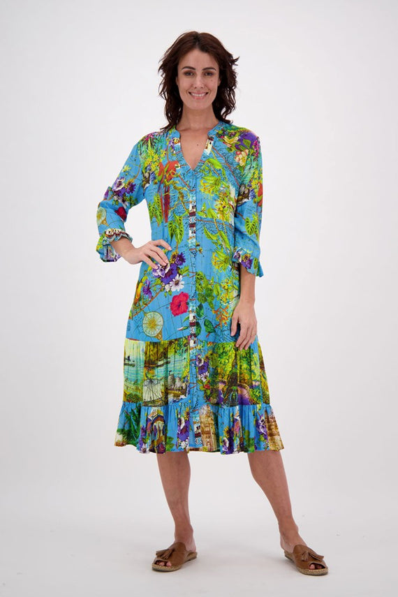Mercer Dress Sky